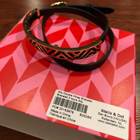 Stella & Dot Ally Double Wrap Bracelet - Picture 2 of 4